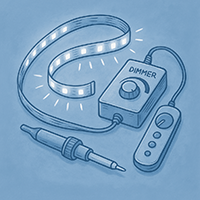 Şerit Led Kumanda-Dimmer