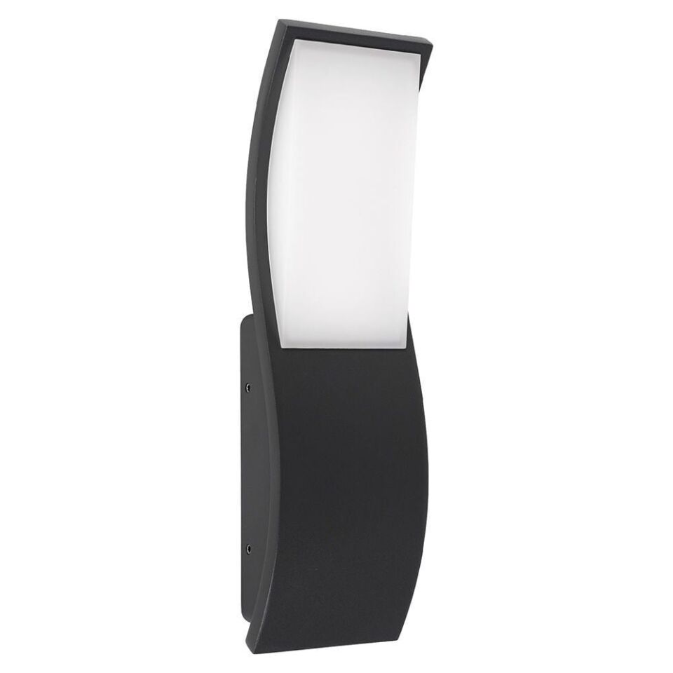 ACK AG40-01702 Norma 7W 3000K Gün Işığı Siyah Duvar Apliği