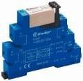 Finder 38.52.0.240.0060 Elektromekanik Röle; Vidalı Bağ; 2 Kutup AgNi; 8A; 240V AC/DC