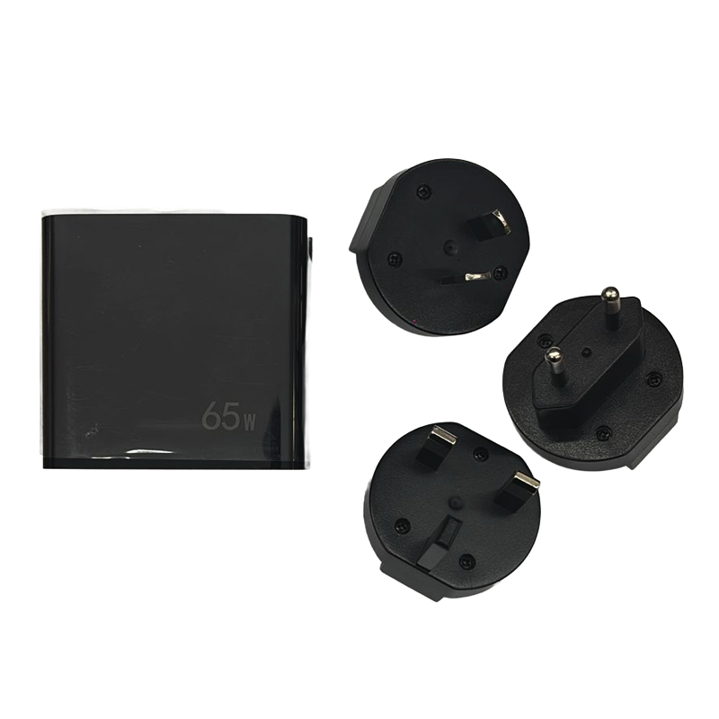 FNIRSI 65W Siyah Hızlı Şarj Aleti ve Type-C Şarj Kablosu