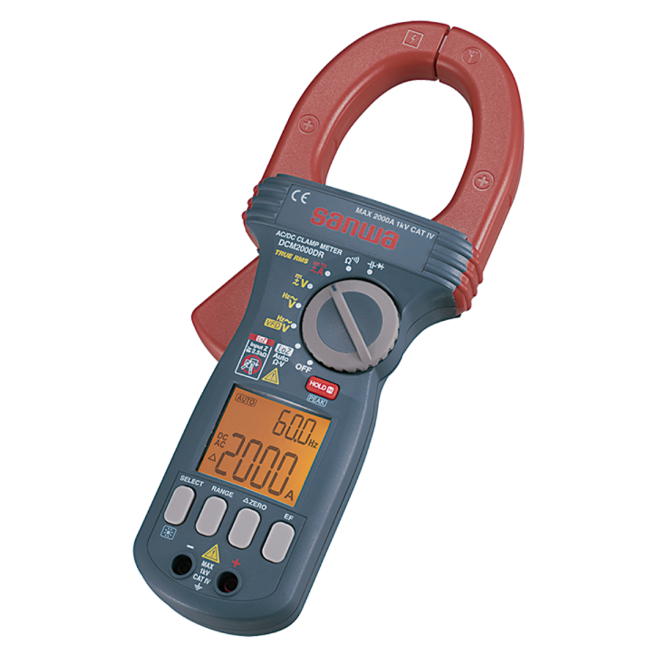 Sanwa DCM-2000DR TRMS 2000A AC/DC Pensampermetre