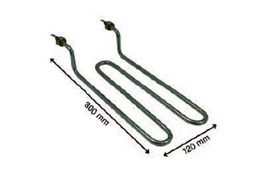 SRC Rezistans CR 112 161 Ördek Kafa Semaver Rezistansı 220 V 2000 Watt (8.5 Ø)