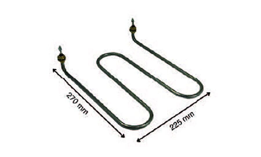 SRC Rezistans CR 112 167 Semaver Rezistansı - Kıvrık 220 V 2000 Watt (8.5 Ø)