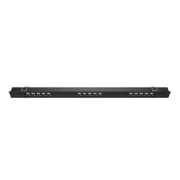 GOYA GY 8024-90 Siyah/Beyaz Kasa 30 Watt 94 cm Sıva Altı Lensli Lineer Armatür