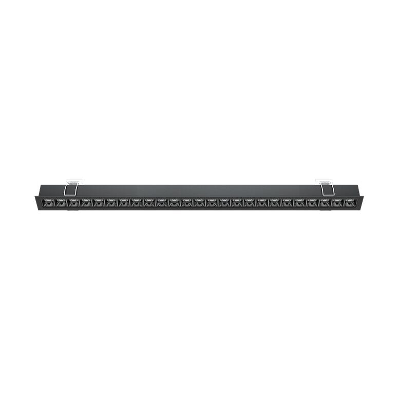 GOYA GY 8025-60 Siyah/Beyaz Kasa 40 Watt 94 cm Sıva Altı Lensli Lineer Armatür