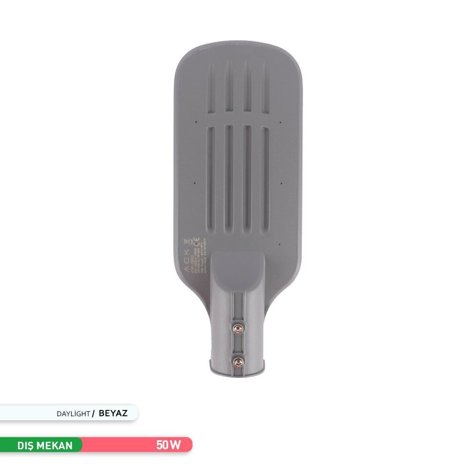 ACK AT41-15030 50W 6500K Beyaz Işık Led Sokak Armatürü