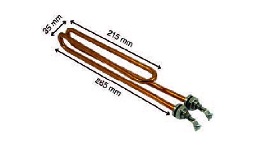SRC Rezistans CR 112 202 Rekorlu Bakır Pot Isıtıcı 8.5 Ø Cu