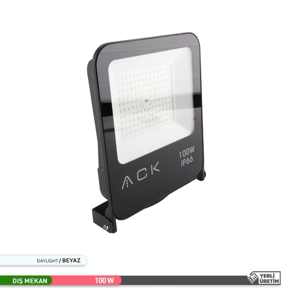 ACK AT62-19132 100W 6500K Beyaz Işık Led Projektör