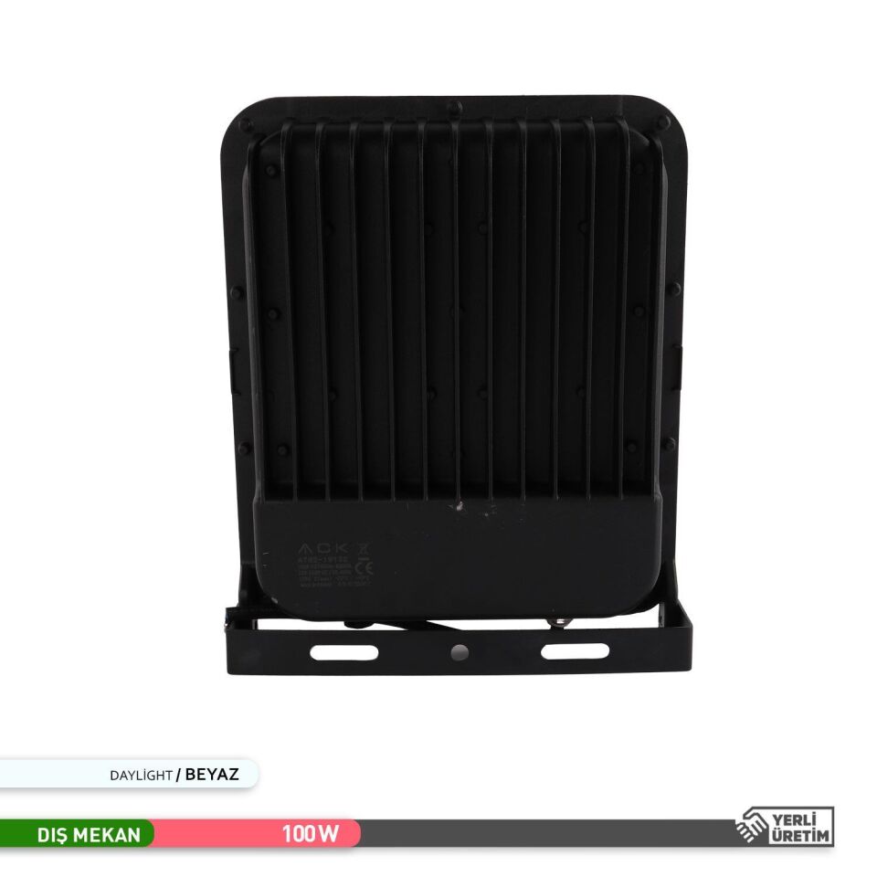 ACK AT62-19132 100W 6500K Beyaz Işık Led Projektör