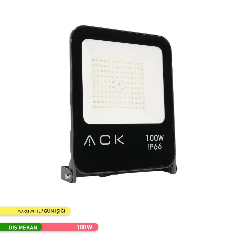 ACK AT62-19102 100W 3000K Gün Işığı Led Projektör