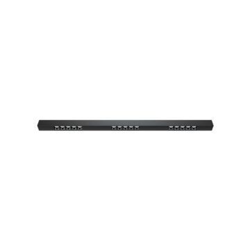 GOYA GY 8025-90 Siyah/Beyaz Kasa 60 Watt 94 cm Sıva Altı Lensli Lineer Armatür