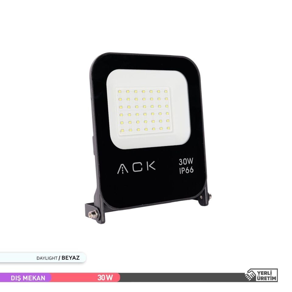 ACK AT62-03032 30W 6500K Beyaz Işık Led Projektör
