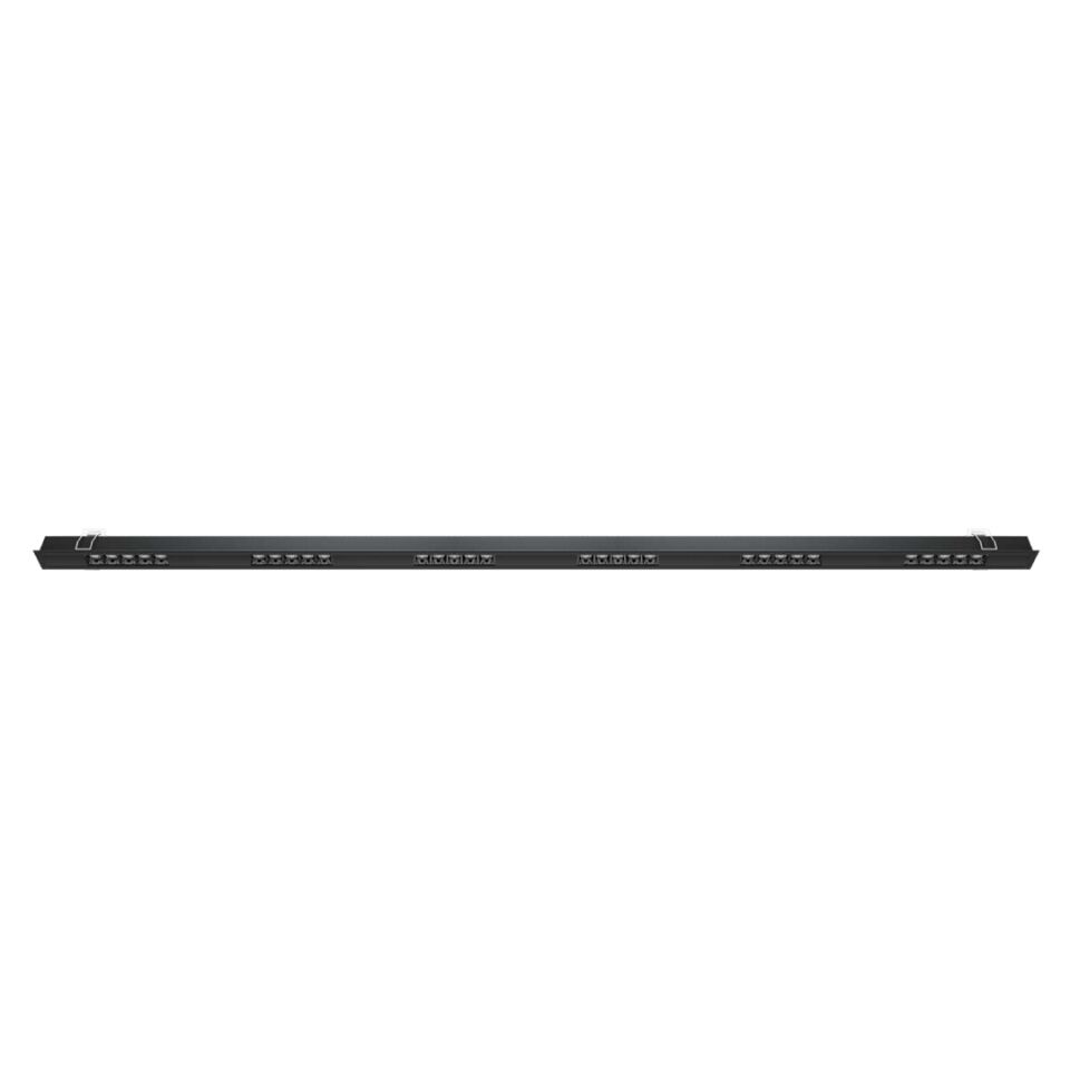 GOYA GY 8024-180 Siyah/Beyaz Kasa 60 Watt 184 cm Sıva Altı Lensli Lineer Armatür