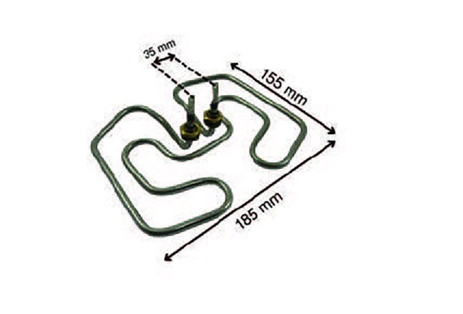 SRC Rezistans CR 112 261 Semaver Rezistansı 220 V 2000 Watt (8.5 Ø)