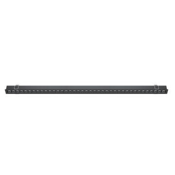 GOYA GY 8025-120 Siyah/Beyaz Kasa 80 Watt 124 cm Sıva Altı Lensli Lineer Armatür