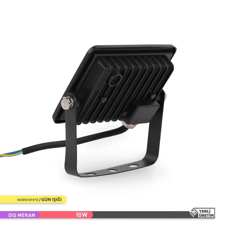 ACK AT62-01002 10W 3000K Gün Işığı Led Projektör