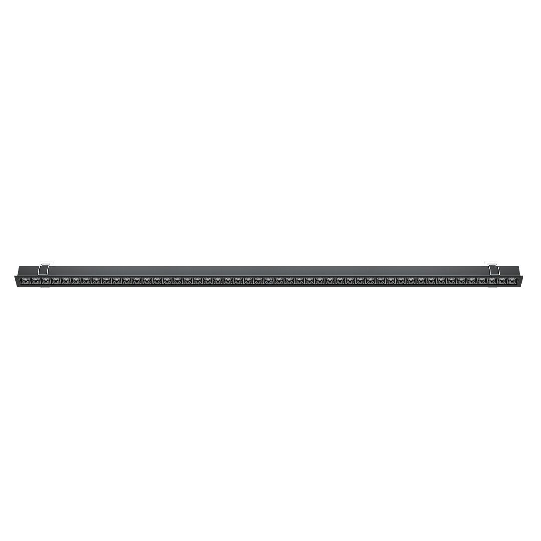 GOYA GY 8025-150 Siyah/Beyaz Kasa 100 Watt 154 cm Sıva Altı Lensli Lineer Armatür