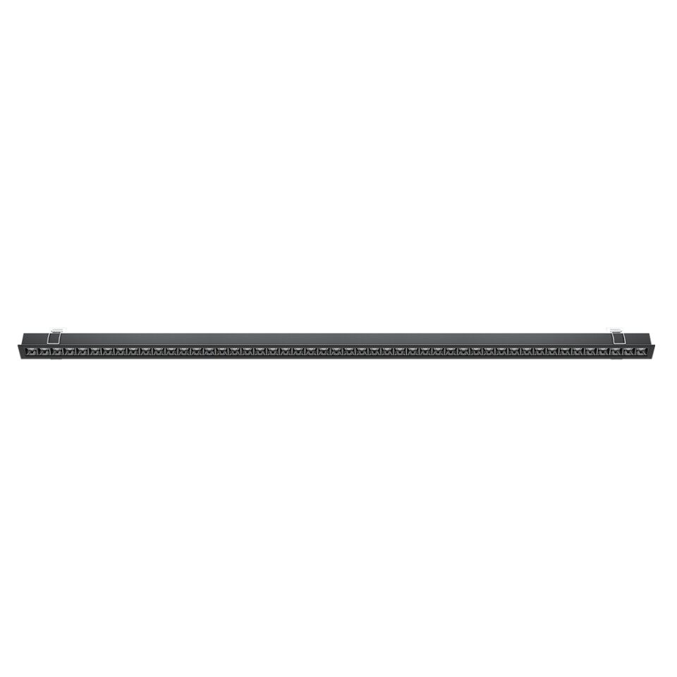 GOYA GY 8025-150 Siyah/Beyaz Kasa 100 Watt 154 cm Sıva Altı Lensli Lineer Armatür