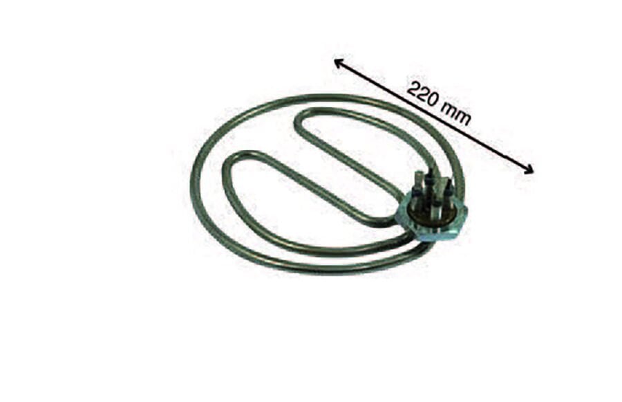 SRC Rezistans CR 112 281 Rekorlu Semaver Rezistansı 220 V 3000 Watt (8.5 Ø)