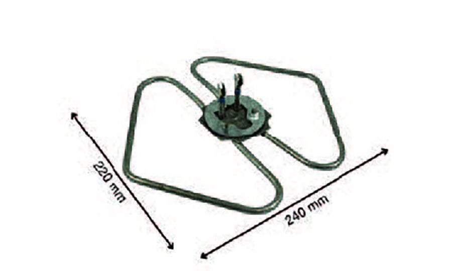 SRC Rezistans CR 112 327 Kelebek Rezistansı 220 V 2200 Watt (8.5 Ø)