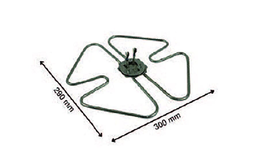 SRC Rezistans CR 112 333 Yonca Rezistansı 220 V 2750 Watt (8.5 Ø)
