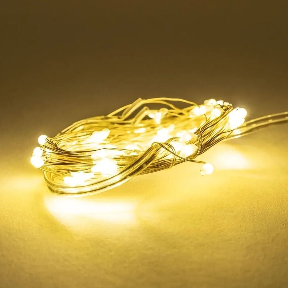 ACK AS90-00950 5mt Pilli LED Süsleme Işığı 3000K