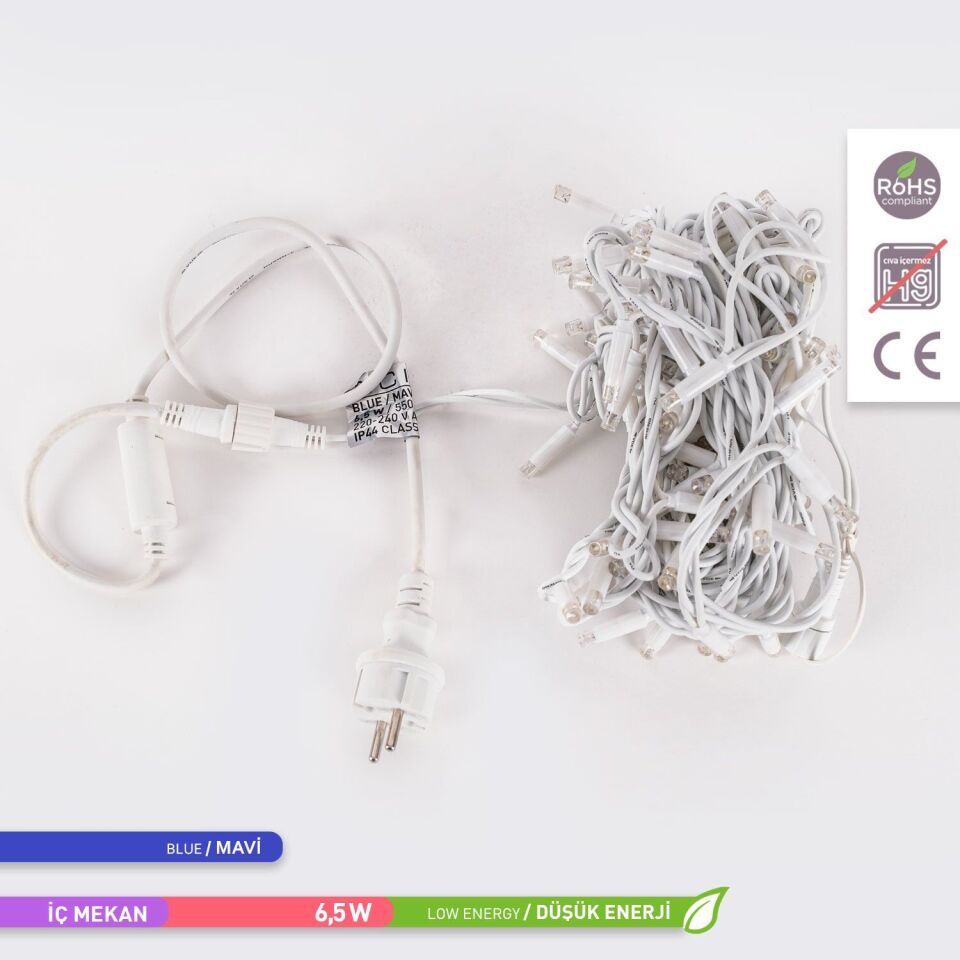 ACK AS90-00106 Lüks Seri Eklenebilir LED Mavi Işık