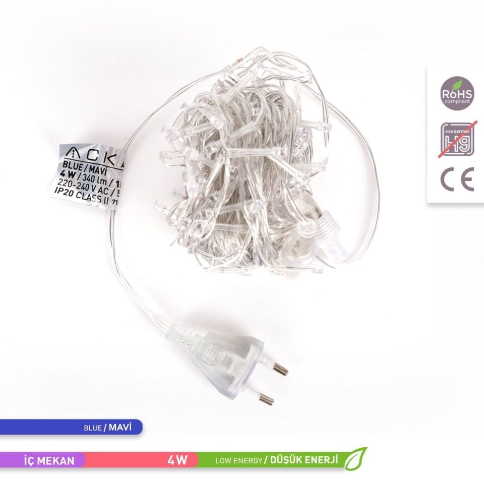 ACK AS90-00406 Eklenebilir LED Mavi Işık