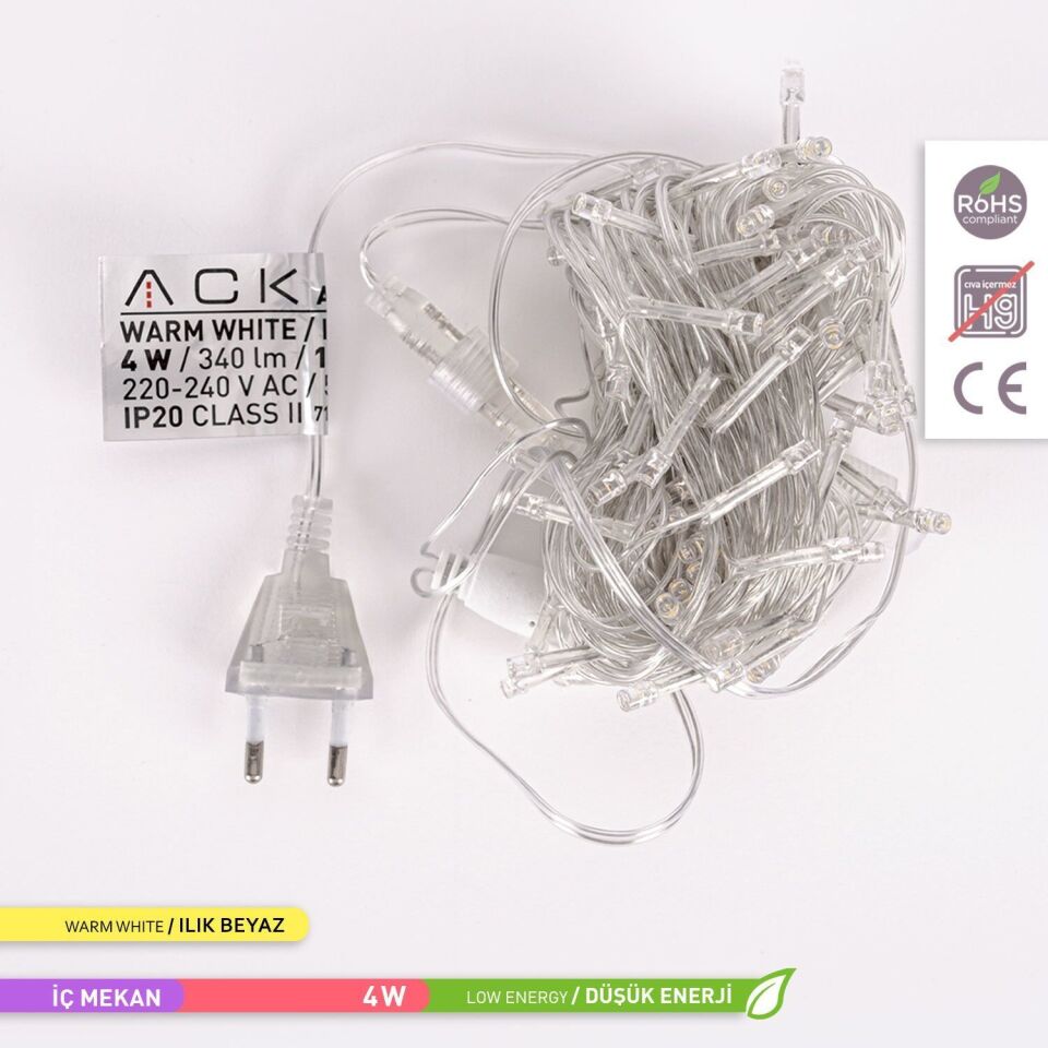 ACK AS90-00400 10mt Eklenebilir LED Işık 3000K