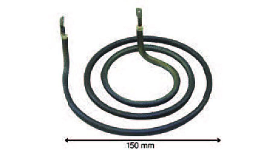 SRC Rezistans CR 112 552 Borulu Ocak Rezistansı (Kuru) 220 V 1000 Watt (6.5 Ø)