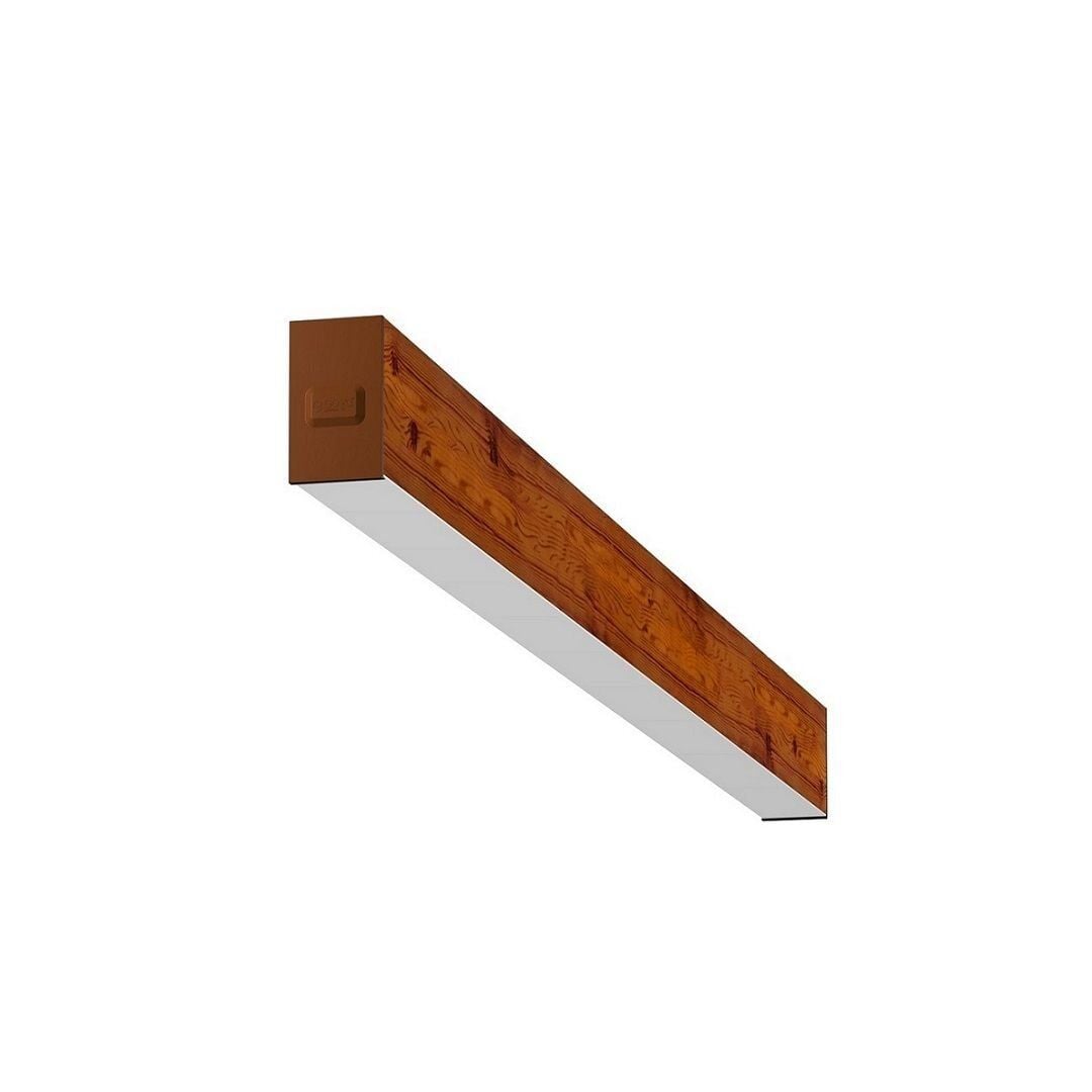 GOYA GY 8031-60-65-C 18 Watt 60 cm Ahşap (Koyu Ceviz) Desenli Sıva Üstü Lineer Armatür