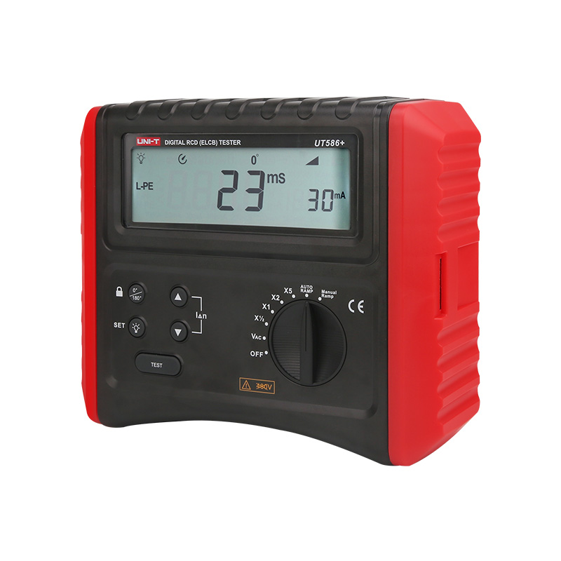 Uni-t UT586+ Dijital RCD (ELCB) Test Cihazı