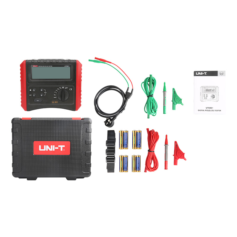 Uni-t UT586+ Dijital RCD (ELCB) Test Cihazı