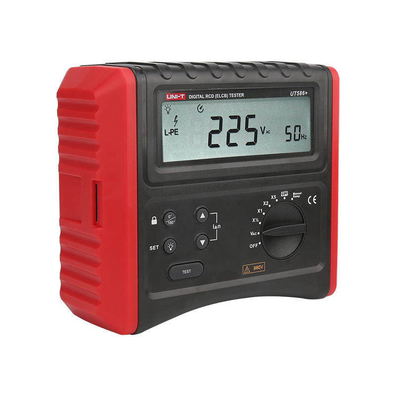 Uni-t UT586+ Dijital RCD (ELCB) Test Cihazı