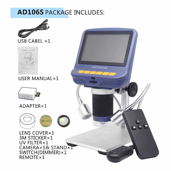 Andonstar AD106S Full HD Dijital Mikroskop