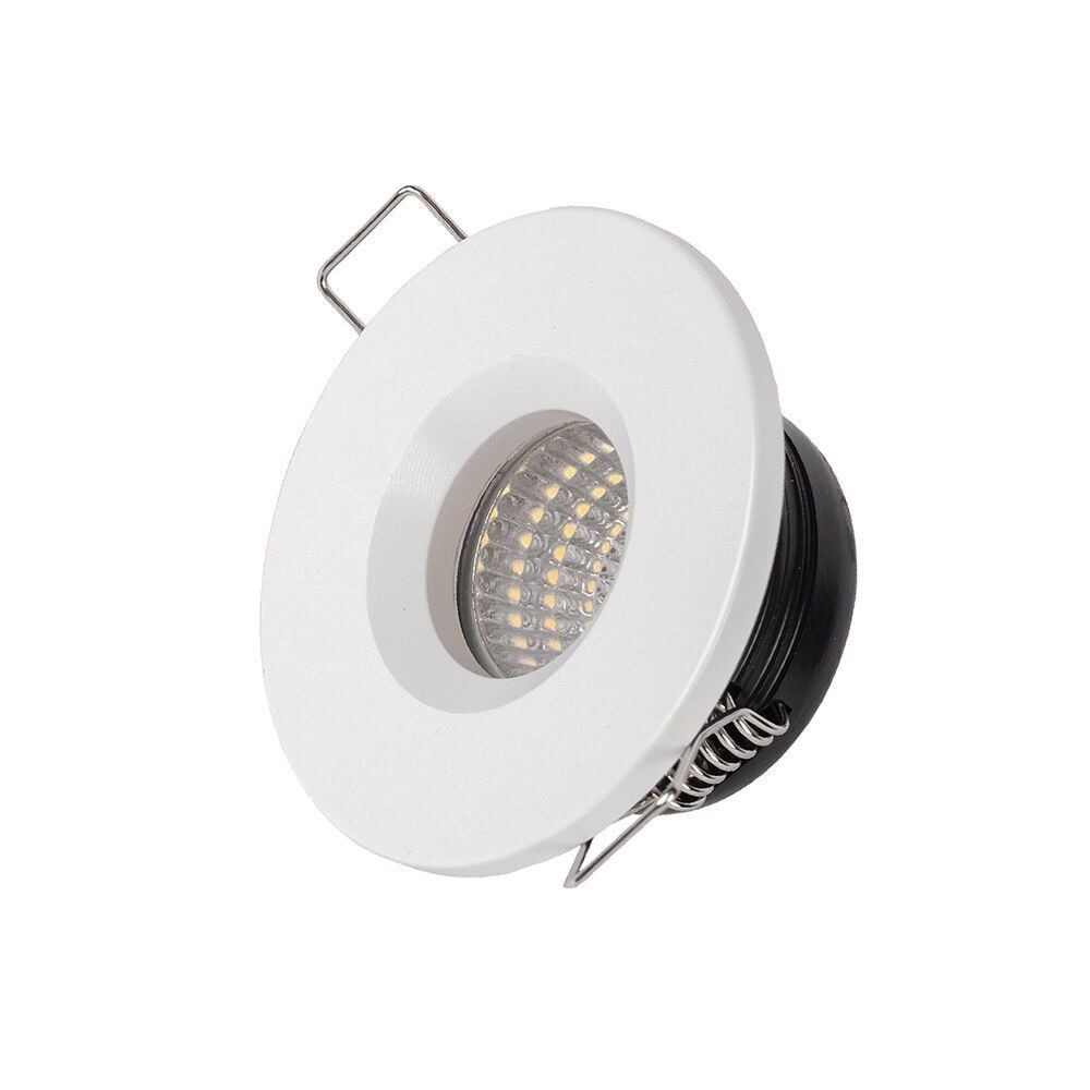 ACK AH06-00161 3W Mavi Sıva Altı LED Spot Armatür Siyah