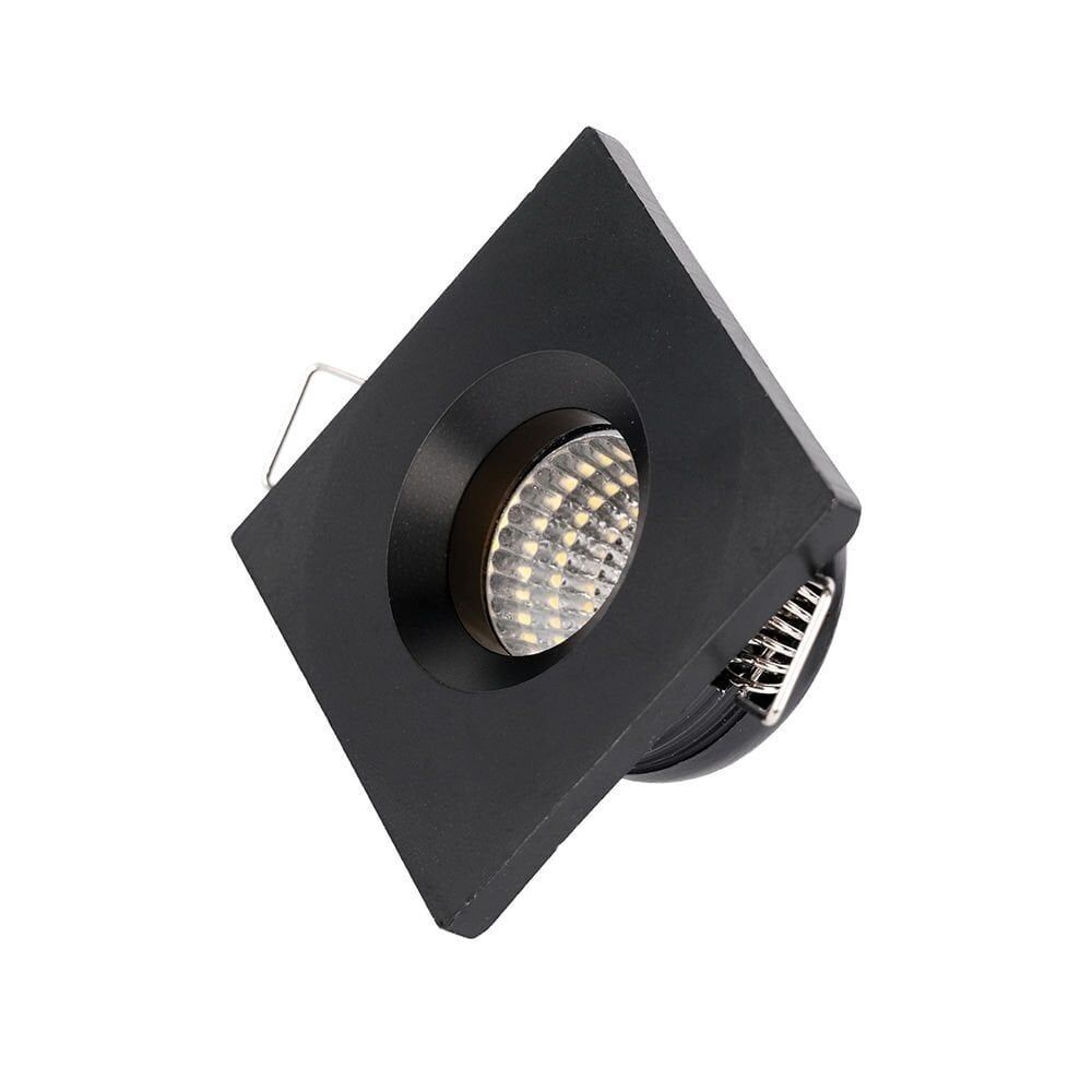 ACK AH07-01761 3W Mavi Sıva Altı LED Spot Armatür Siyah