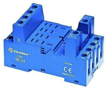 Finder 96.04 SMA 56.34 Röle için Vida Bağlantılı Soket