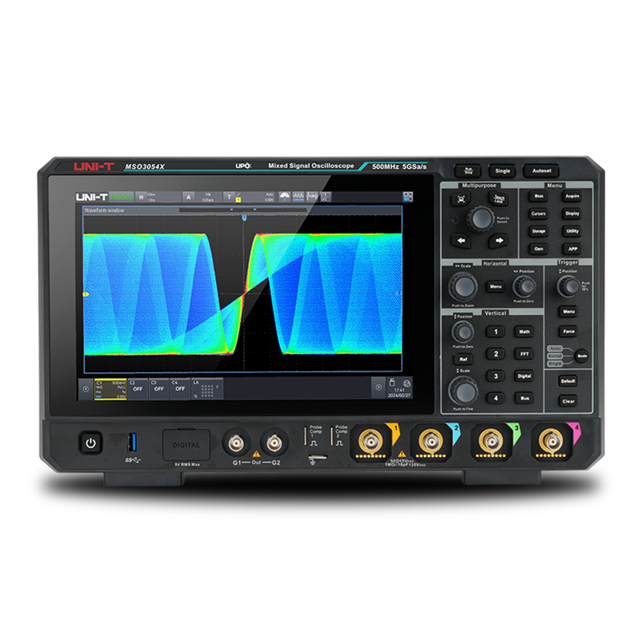 Uni‑t MSO3054X Dijital Osiloskop 4 Kanal  500 MHz