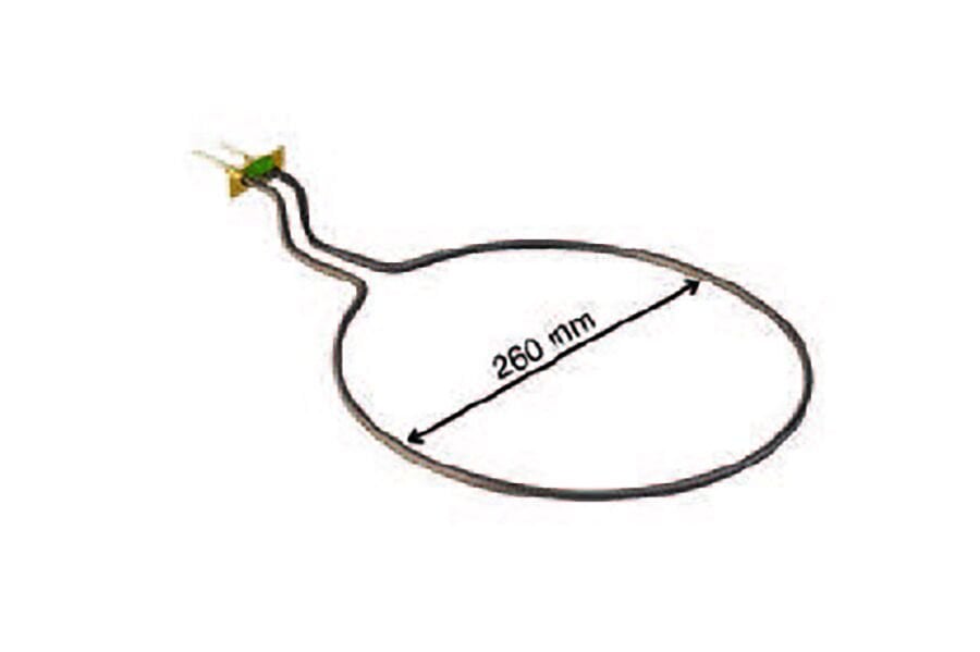 SRC Rezistans CR 114 150 İnce Fırın Rez. (Ördek Kafa-Flanşlı) 220 V 750 Watt (6.5 Ø Cr-Ni)