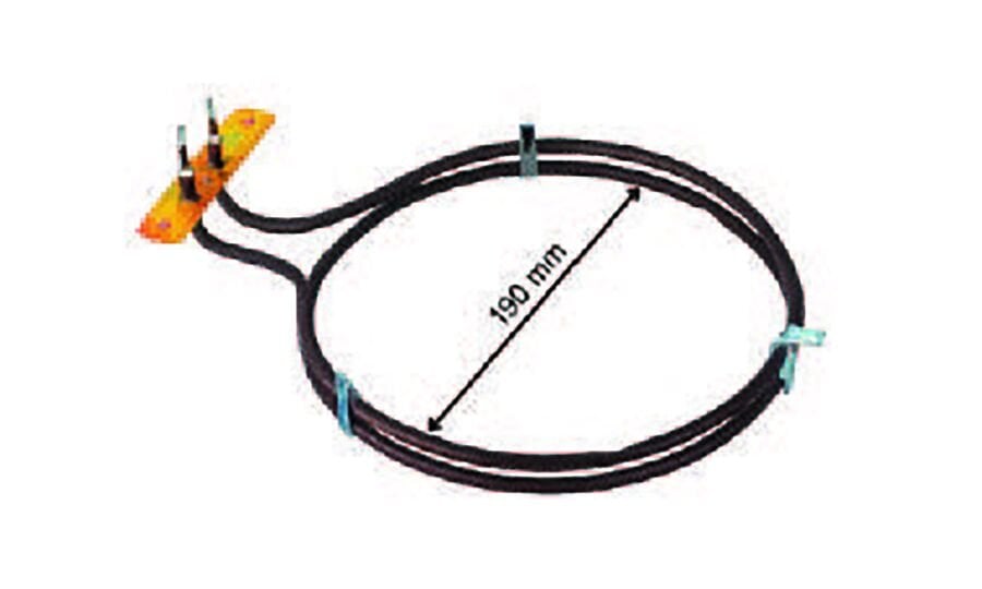 SRC Rezistans CR 114 252 Turbo Fırın Rezistansı 220 V 2600 Watt (6.5 Ø Cr-Ni)