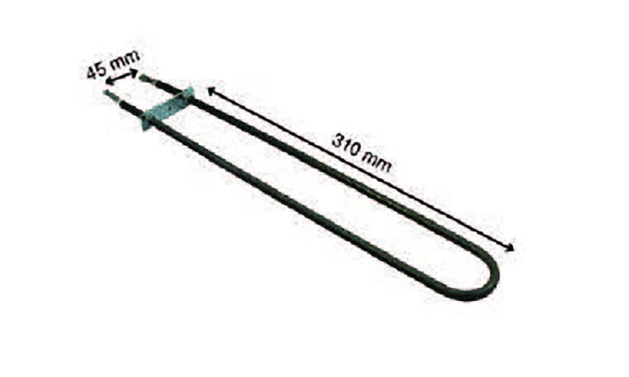 SRC Rezistans CR 114 281 Ekmek Pizza Fırın Rezistansı 220 V 500 Watt (6.5 Ø Cr-Ni)