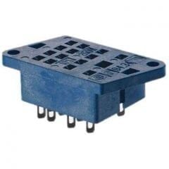 Finder 94.33 SMA 55.33 Röle için Panel Montaj Soket; 094.51 Metal Kilit (Clips)