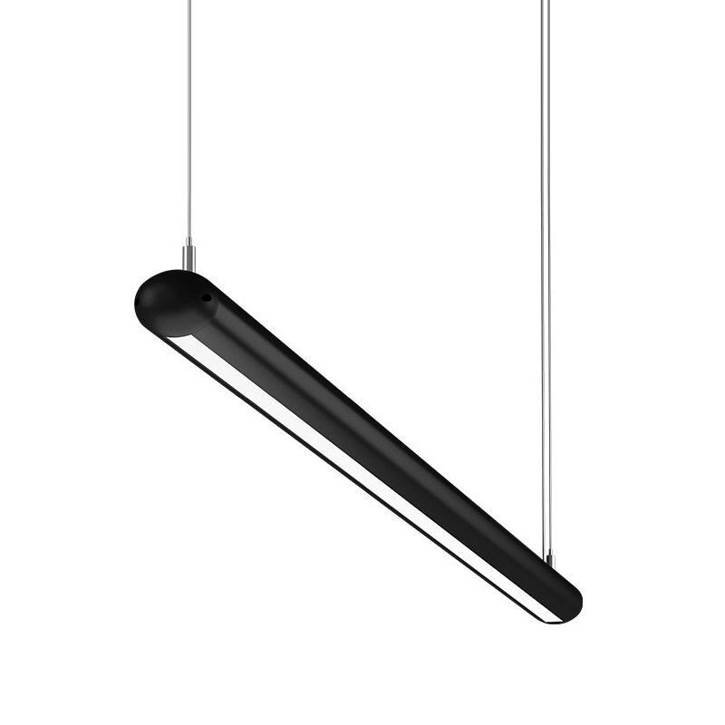 GOYA GY 8076-94 26 Watt Siyah/Beyaz Kasa 94 cm Lineer Sarkıt Avize