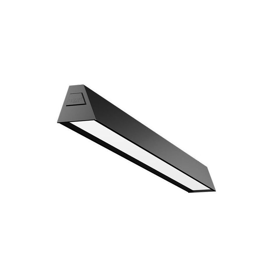 GOYA GY 8047-60 26 Watt Siyah/Beyaz Kasa 60 cm Sıva Üstü Lineer Armatür