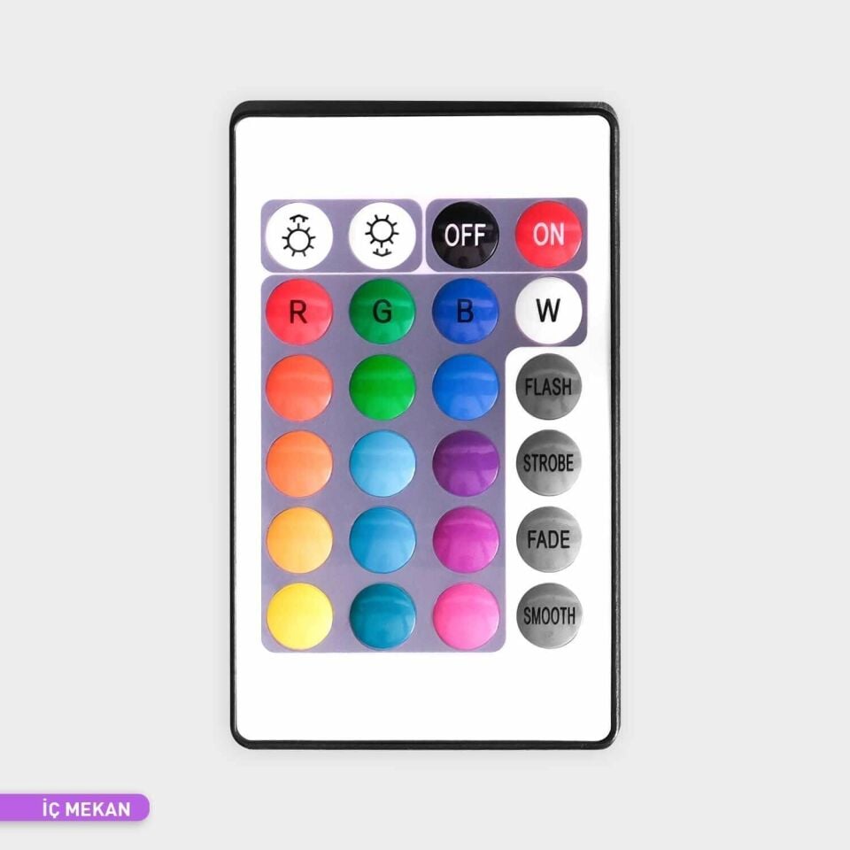 ACK AY30-01030 Neon Kumandalı RGB Kontrol Modülü - AS03-00509 için kumanda