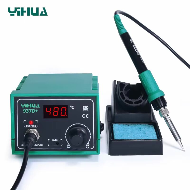 Yihua 937D+ 60W Dijital Isı Ayarlı İstasyonlu Havya LED Ekranlı Lehimleme İstasyonu
