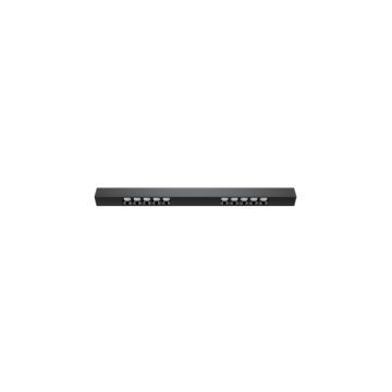 GOYA GY 8043-60 Siyah/Beyaz Kasa 20 Watt 60 cm LED Lensli Lineer Sarkıt Armatür