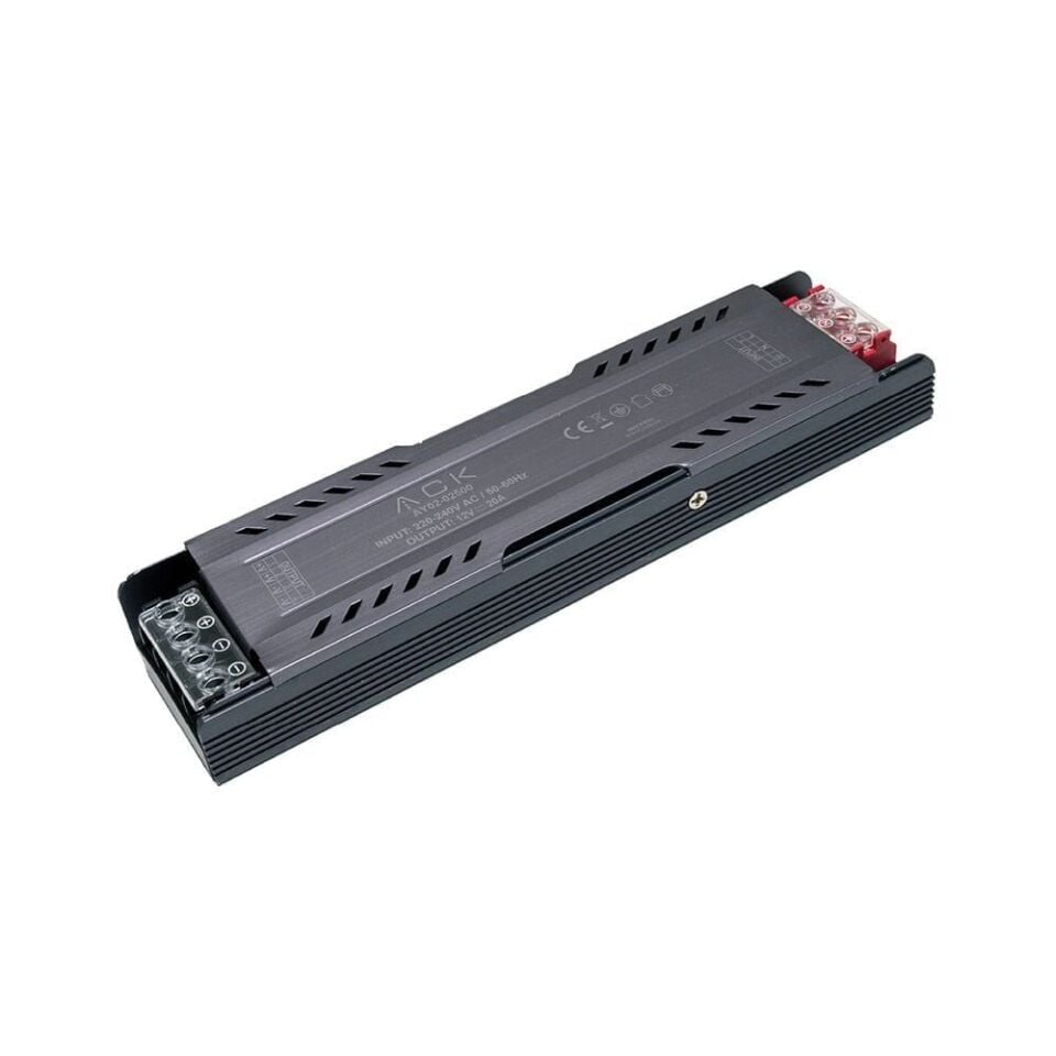 ACK AY02-02500 20A 12V İnce Tip LED Trafosu