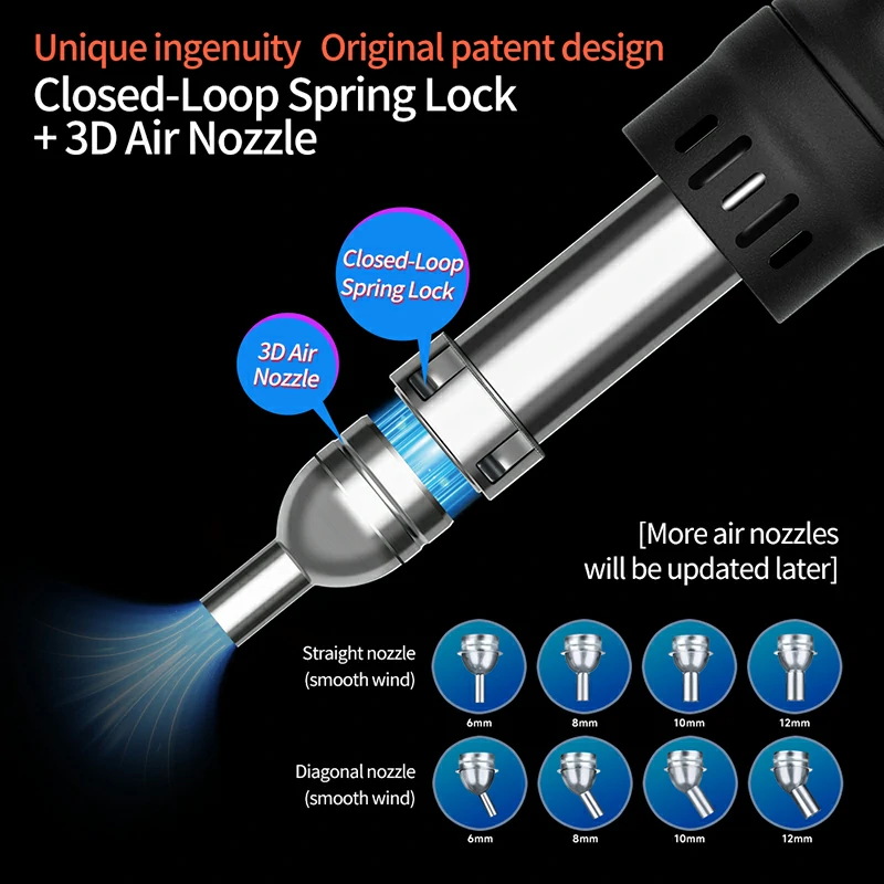 Aixun AX-H314D 1400W Akıllı Sıcak Hava Yeniden İşleme İstasyonu